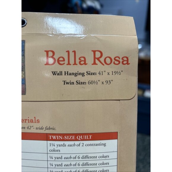 Quilt Pattern Bella Rosa Stitch And Split Appliqué That Patchwork Place Vintage - Picture 3 of 3